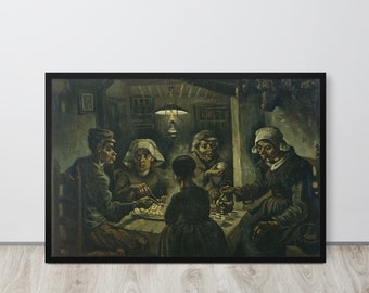 Vincent van Gogh - The Potato Eaters (1885) - Fine Art Print
