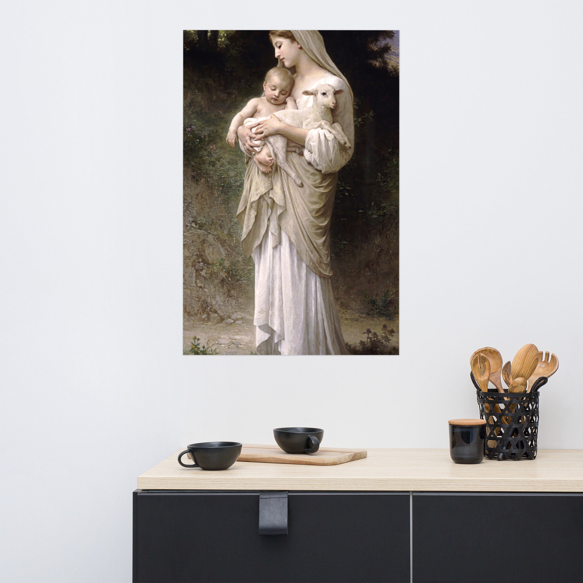 William-adolphe Bouguereau - Innocence (1893) - Fine Art Print - Etsy