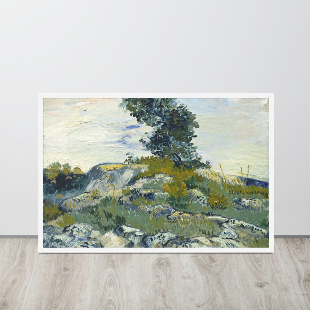 Vincent Van Gogh - the Rocks (1888) - Fine Art Print - Etsy