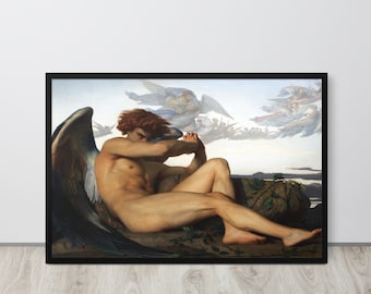 Alexandre Cabanel - Fallen Angel (1847) - Fine Art Print