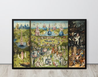 ヒエロニムス・ボス - 快楽の園 (1503–1515) - 美術印刷 - Etsy 日本