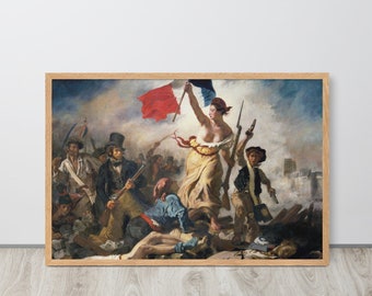 民衆を導く自由の女神｜ La Liberté guidant le peuple 【1分