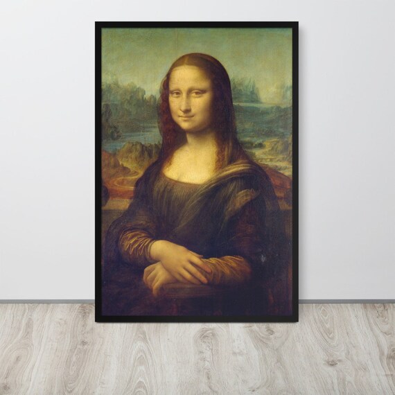 Monalisa Painting by Italian Leonardo Da Vinci Fine Art Repro -  Finland