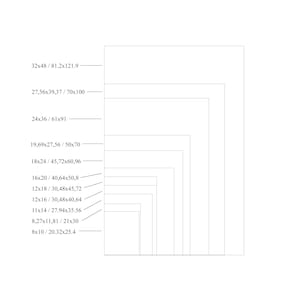 May include: A diagram showing the different aspect ratios of various image sizes. The aspect ratios are listed in the format width x height / width x height.