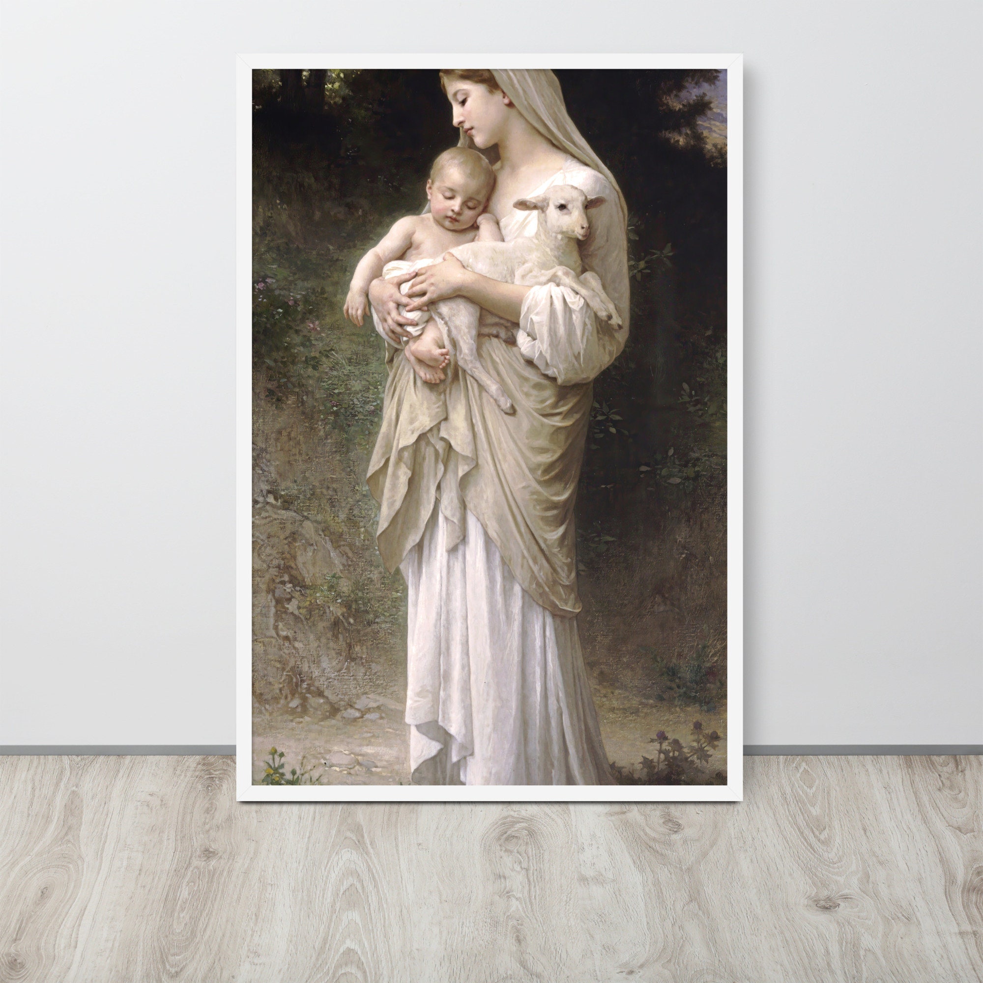 William-adolphe Bouguereau - Innocence (1893) - Fine Art Print - Etsy