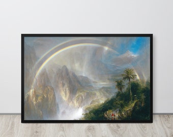 Frederic Edwin Church - Rainy Season in the Tropics (1866) - Fine Art Print