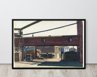 Edward Hopper - Box Factory, Gloucester (1928) - Fine Art Print
