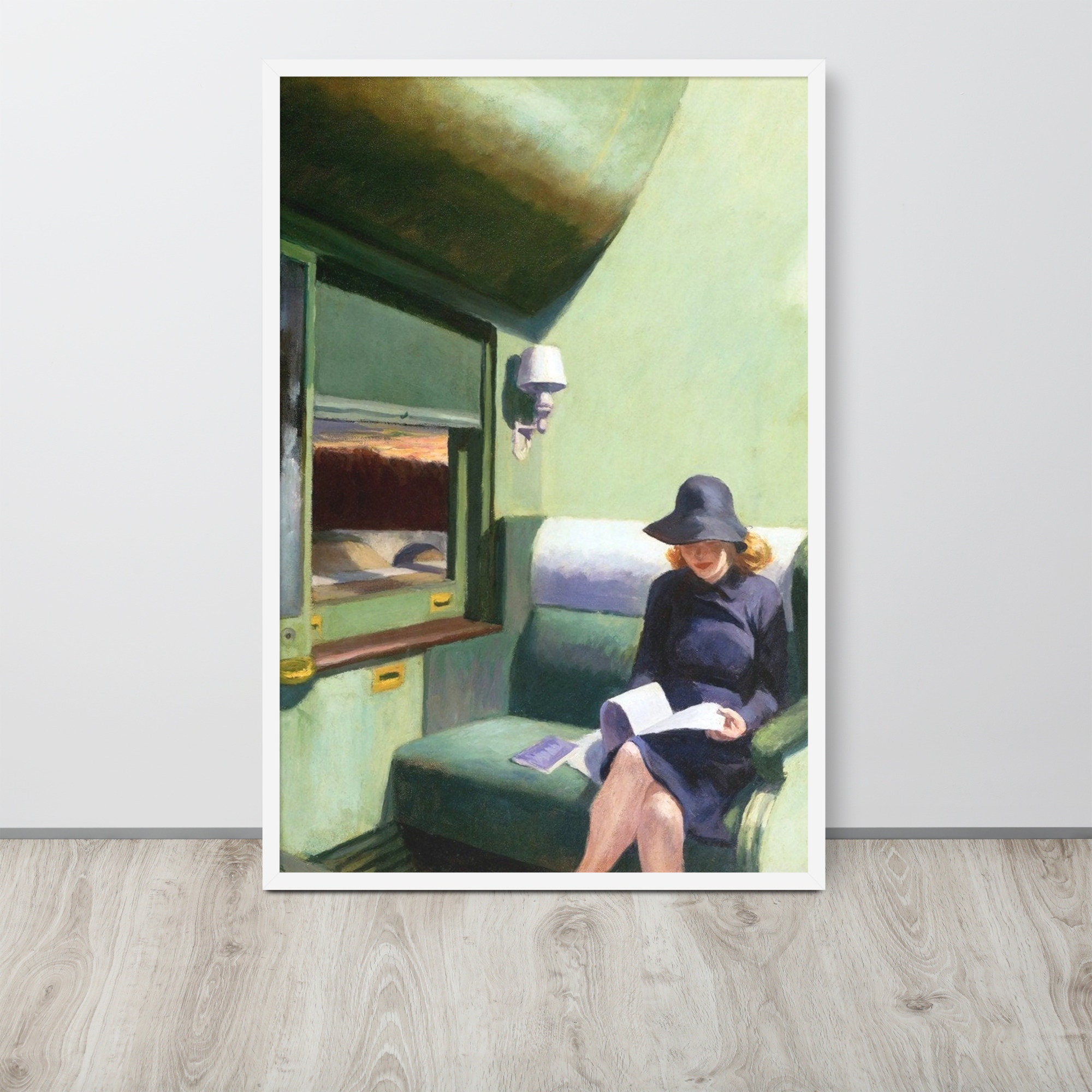 エドワード・ホッパー エドワード・ホッパー - コンパートメント C、車両 193 (1938