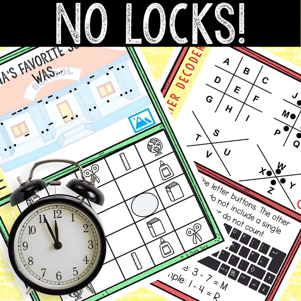 Escape Room for Kids DIY Printable Game Teacher’s | Etsy