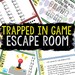 Escape Room for Kids - DIY Printable Game – Trapped in Game Escape Room Kit – Birthday Party Games - Kids Puzzle Game – Family Game Night 