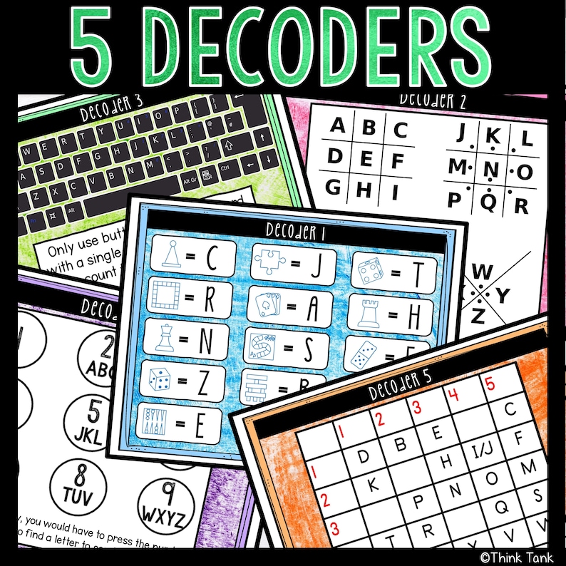 Math and Numbers Trivia Game - Escape Room for Kids - Printable Party ...