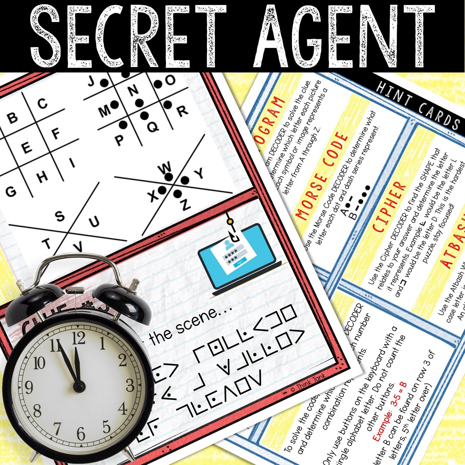 Murder Mystery Game for Kids – Spy Party – Cyber Hack – Secret Agent ...