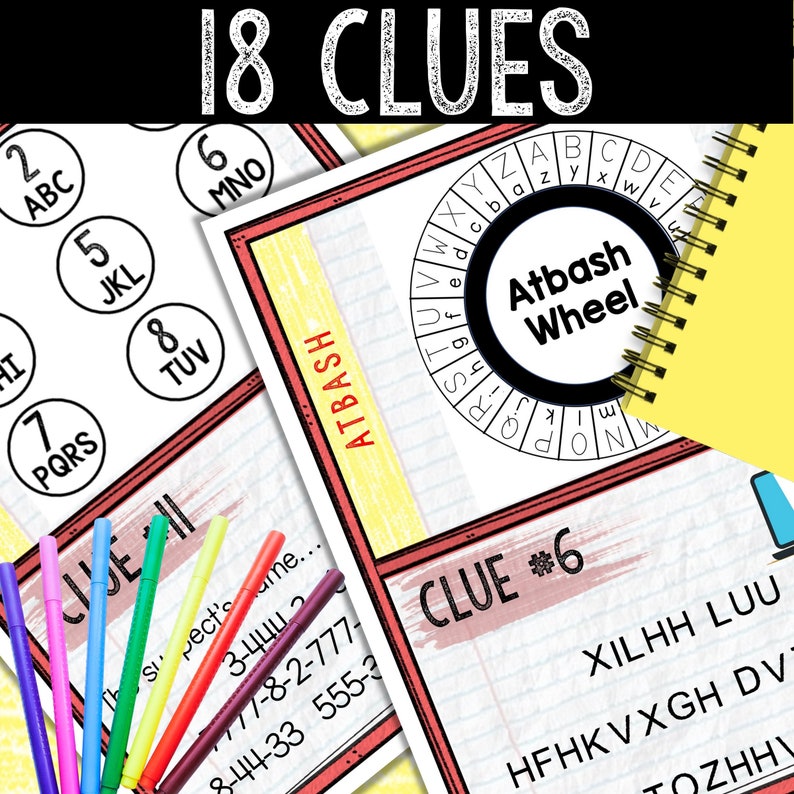 Murder Mystery Game for Kids Spy Party Cyber Hack Secret - Etsy