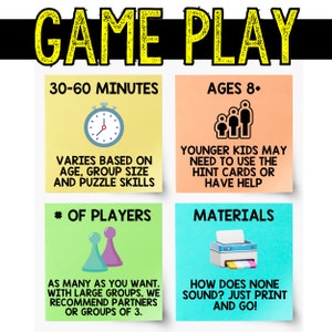 Escape Room for Kids - Printable Party Game – Mother's Day Escape Room Kit – Birthday Party Games - Kids Puzzles – Family Game Night image 7