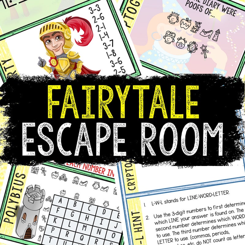 Fairy Tale Puzzle - Etsy