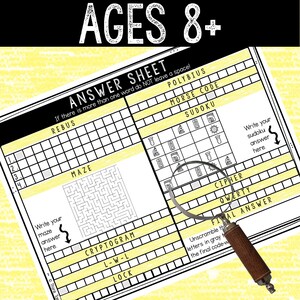 Escape Room for Kids - DIY Printable Game – Trapped in Game Escape Room Kit – Birthday Party Games - Kids Puzzle Game – Family Game Night image 5