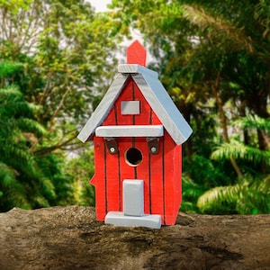 Handcrafted Birdhouse.