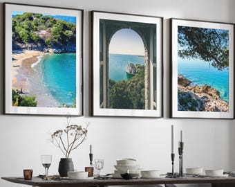 Grekisk väggkonst, Mamma Mia-inspirerade tryck, Abba-merchandise, Mykonos Santorini, Skopelos Greklands resetavlor, Hotel Bella Donna-tryck