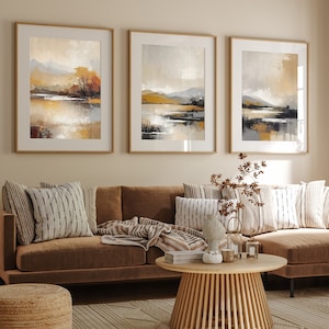 Set of 3 Abstract Art Prints, Home decor, Beautiful Vibrant Prints, A5, A4, A3 A3+ A2 A1 Sizes, Super Free Fast Delivery