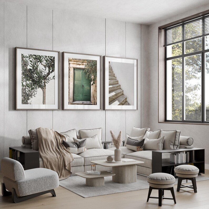 Italy Set of 3, Italy City Art , Italy Wall Art Print, Modern