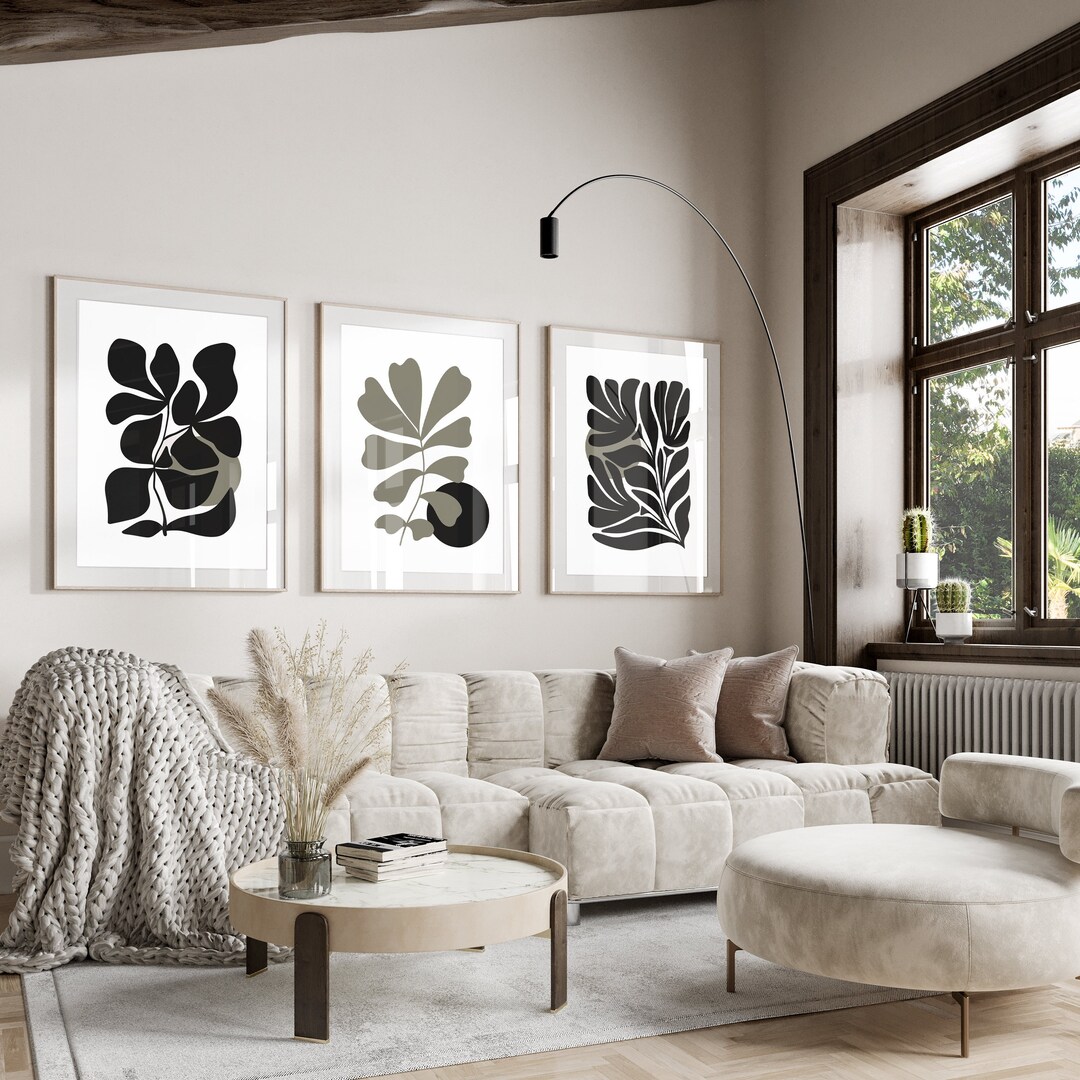 Neutral Wall Prints, Botanical Wall Prints, Bedroom Wall Prints ...
