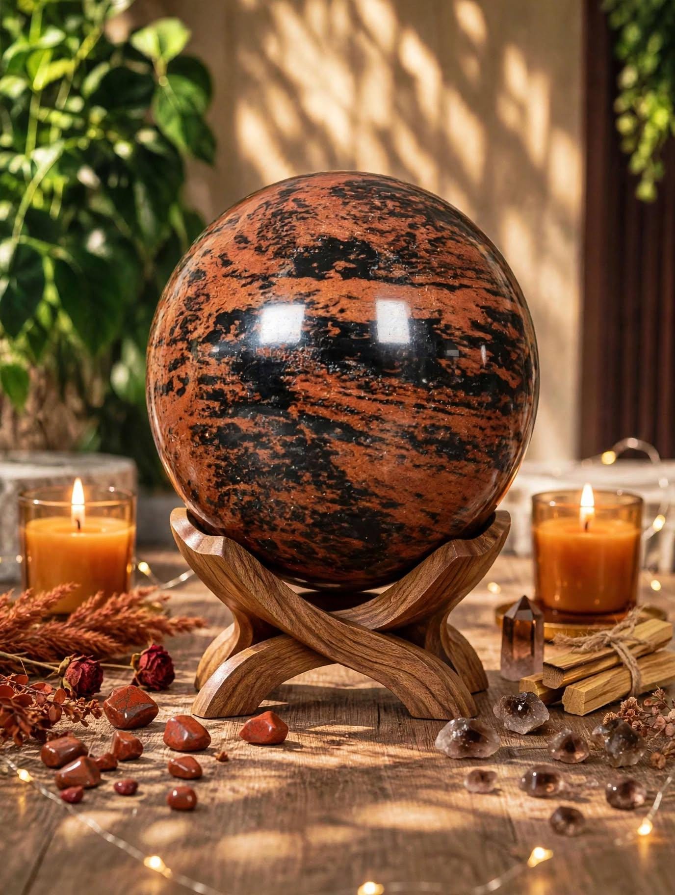 Mahogany obsidian - Etsy 日本