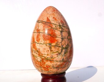 Natural ROSOPHIA Stone Egg-6" [150mm]- Brand New Collection