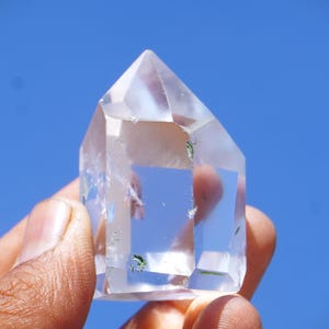RARE Lemurian Crystal  Standing Point - Fine Polished  Gift/ Decor/Healing - LEM7