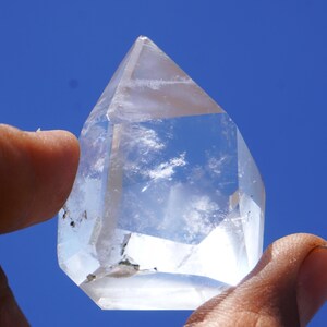 RARE Lemurian Crystal  Standing Point - Fine Polished  Gift/ Decor/Healing - LEM8