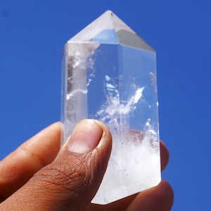 RARE Lemurian Crystal  Standing Point - Fine Polished  Gift/ Decor/Healing - LEM1