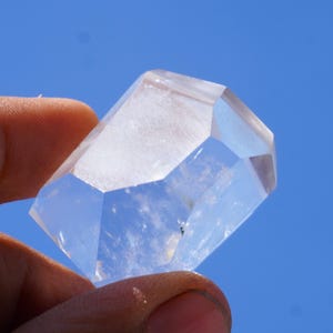 RARE Lemurian Crystal  Standing Point - Fine Polished  Gift/ Decor/Healing - LEM14