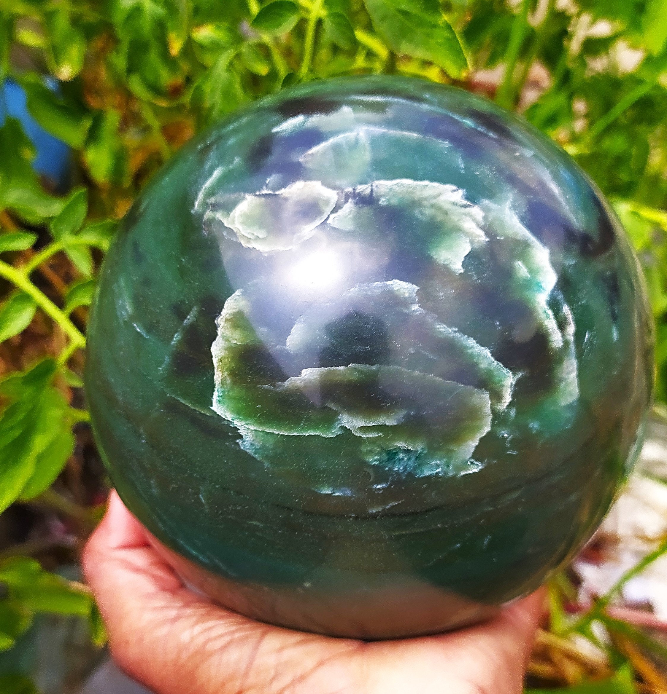Rainbow Jade Stone - Etsy