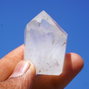 RARE Lemurian Crystal  Standing Point - Fine Polished  Gift/ Decor/Healing - LEM15