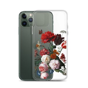 Floral iPhone case, Aesthetic iPhone case