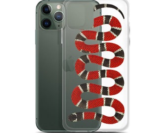 Vintage Coral Snake iPhone Hülle, Art iPhone Hülle