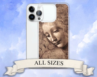 Leonardo da Vinci La Scapigliata iPhone case, Fine Art iPhone case