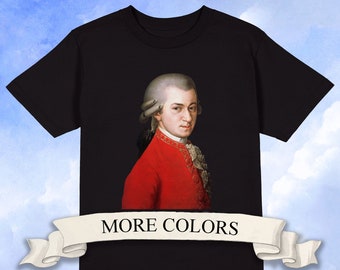Mozart T shirt Classical Music Shirt Etsy