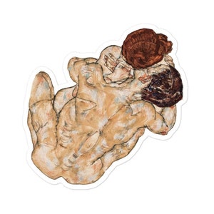 Autocollant Egon Schiele, Autocollant d’ordinateur portable d’art