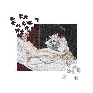 Edouard Manet Olympia Jigsaw puzzle image 6