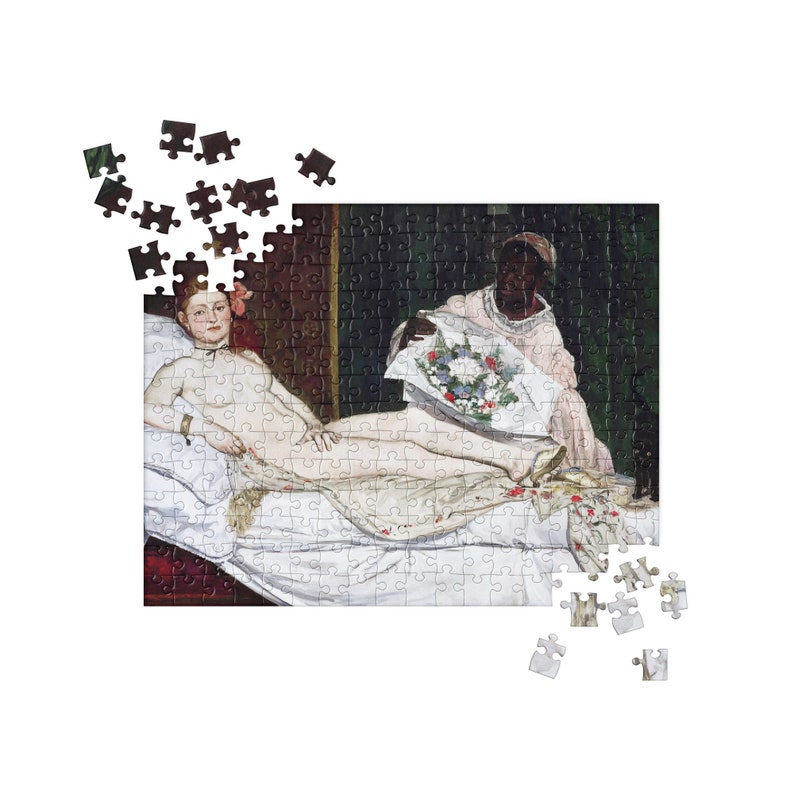 Edouard Manet Olympia Jigsaw puzzle image 6