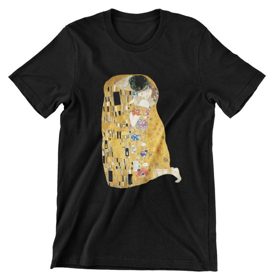 The Kiss T-shirt Gustav Klimt Shirt | Etsy