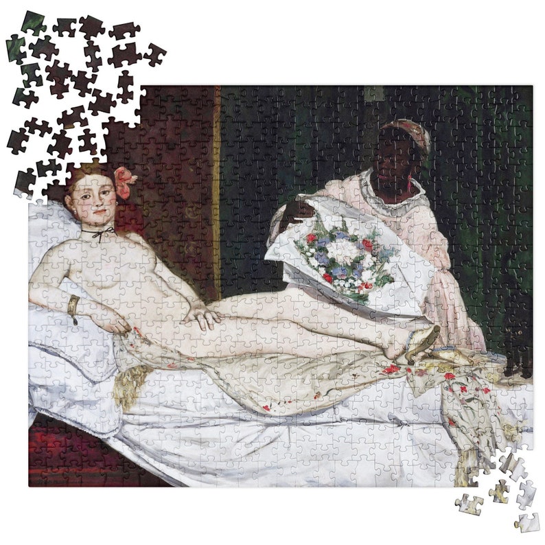 Edouard Manet Olympia Jigsaw puzzle image 1