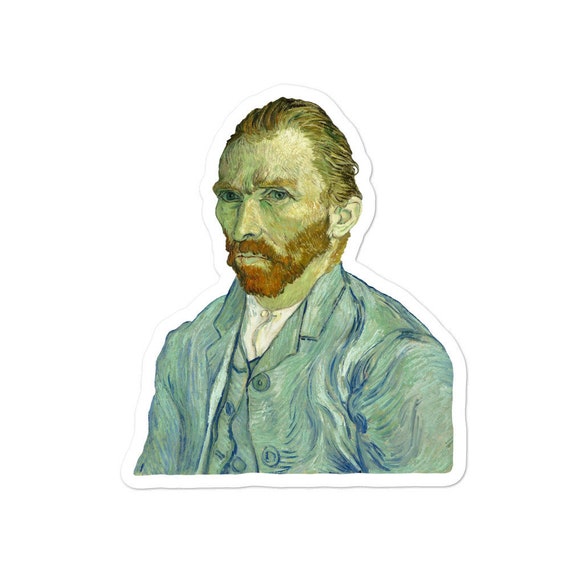 Vincent Van Gogh Sticker, Art Laptop Sticker 