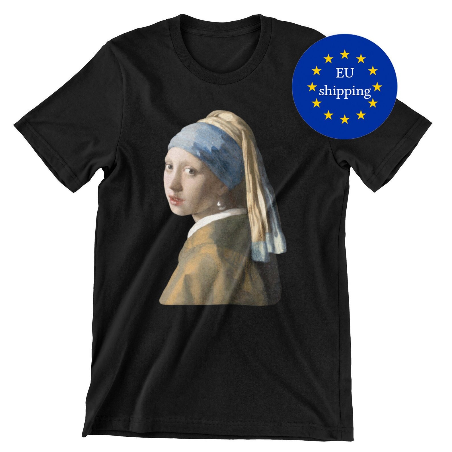 真珠の耳飾りの少女 T シャツ、美術史シャツ EU 発送 - Etsy 日本 真珠の耳飾りの少女 T シャツ、美術史シャツ EU 発送 - Etsy 日本