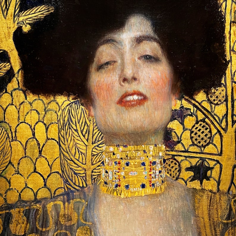 Gustav Klimt Judith and the Head of Holofernes Laptop - Etsy