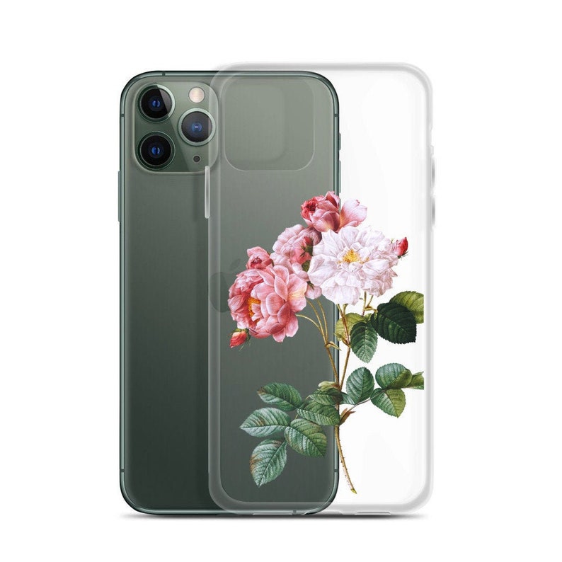 Vintage Rose iPhone case, Floral iPhone case image 1