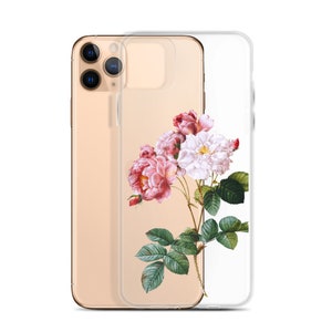 Vintage Rose iPhone case, Floral iPhone case image 4