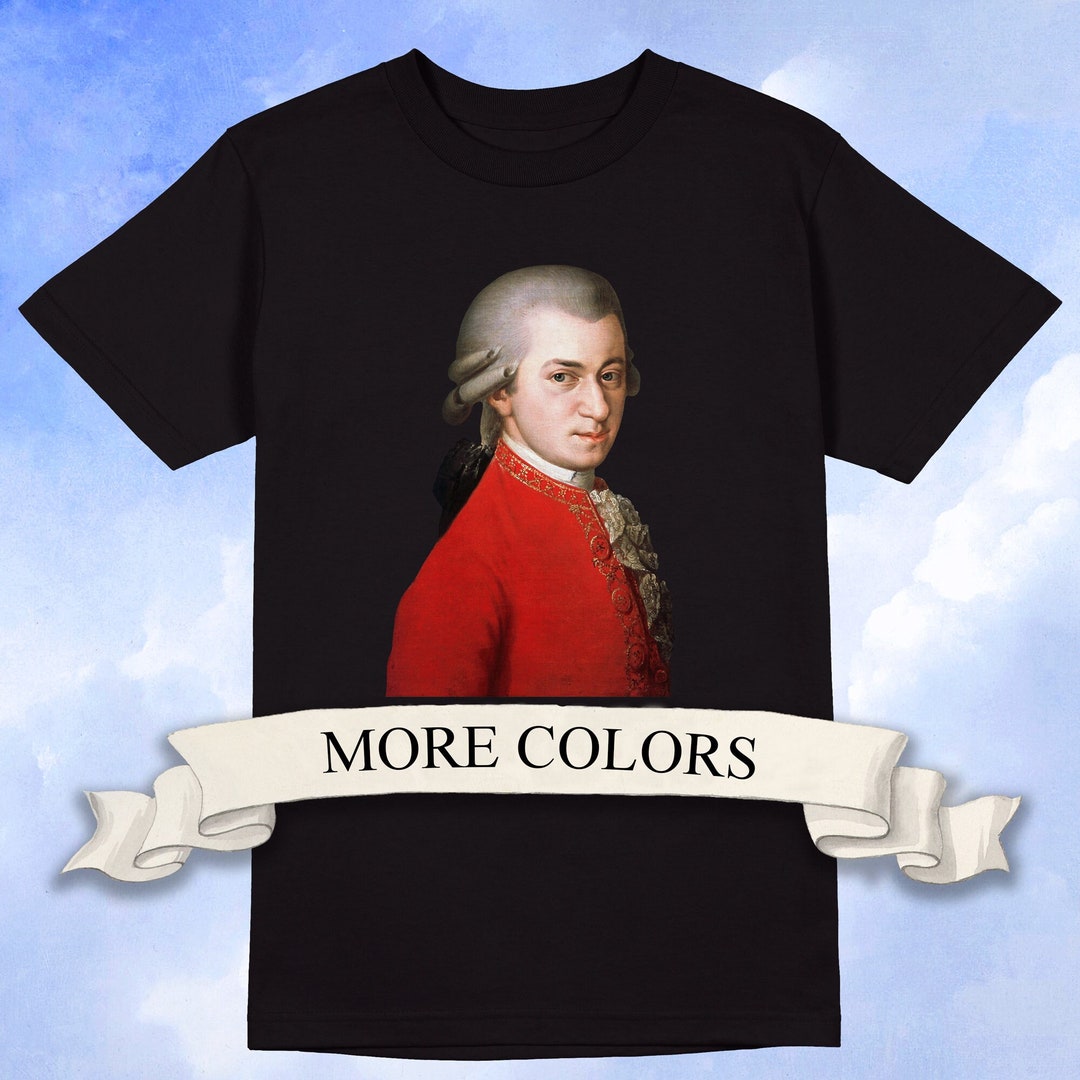 Mozart T shirt Classical Music Shirt Etsy Ireland