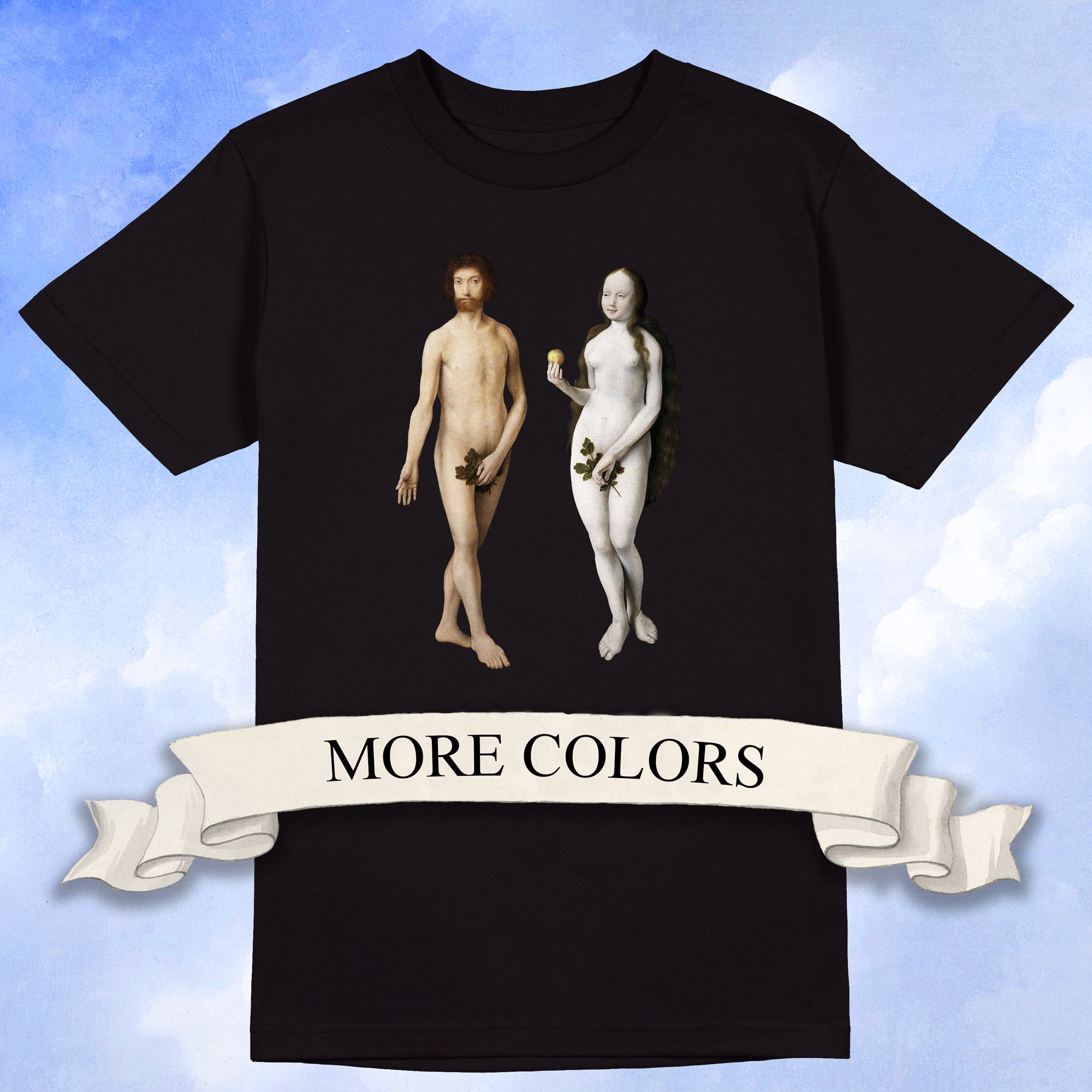Joos Van Cleve Adam and Eve T-shirt Art History Shirt