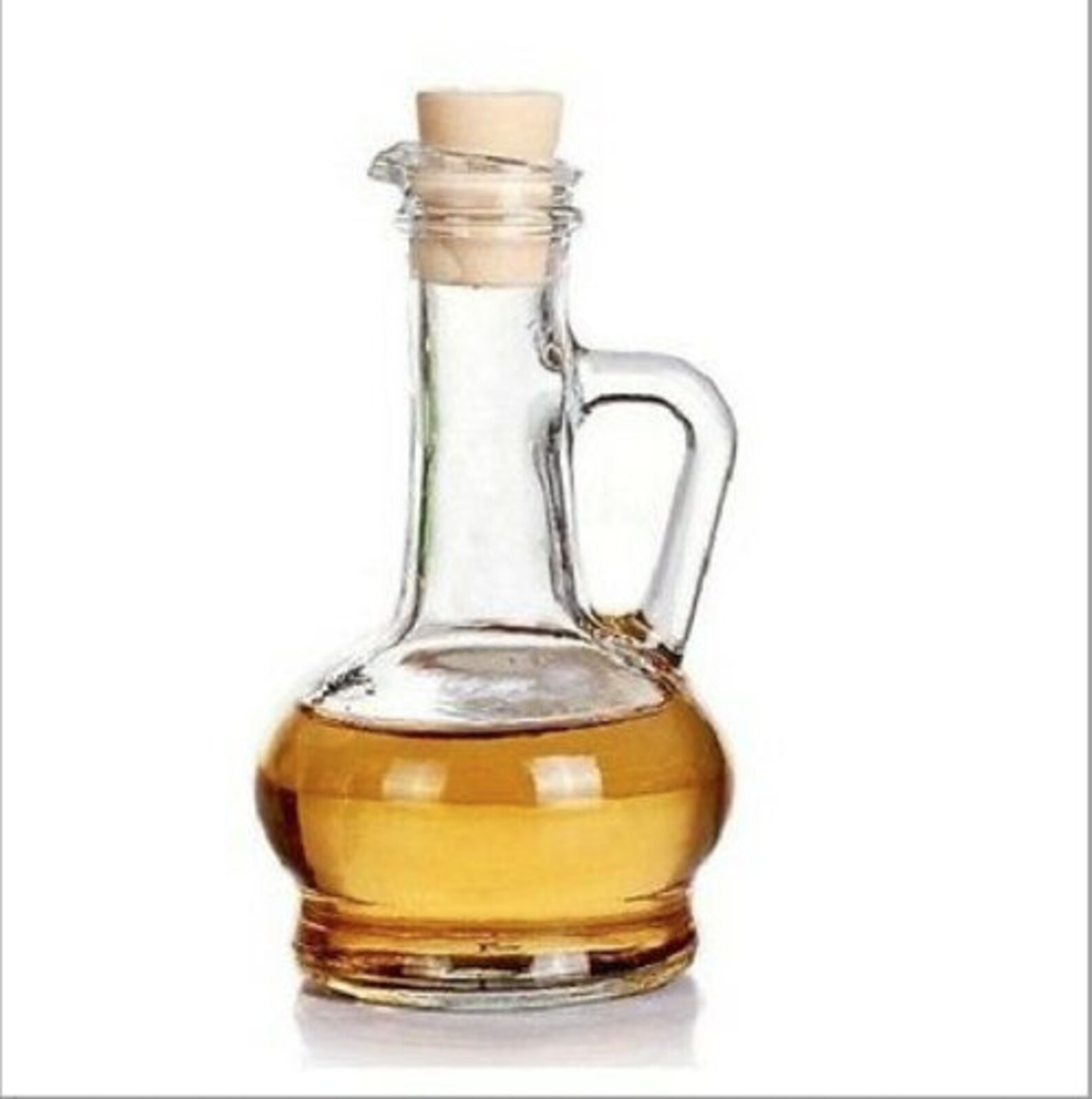 Set of 2 Oil & Vinegar Bottle With Plastic Corks Olive Oil Etsy UK